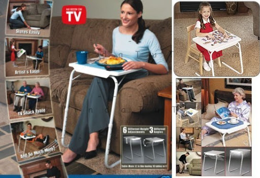 Многофункциональный регулируемый складной столик  Table - Mate II (столик для ноутбука, прикроватный столик, передвижной столик...)