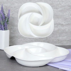 Менажница 30х30х4 см / RT-567 /уп 10/ 2 СОРТ