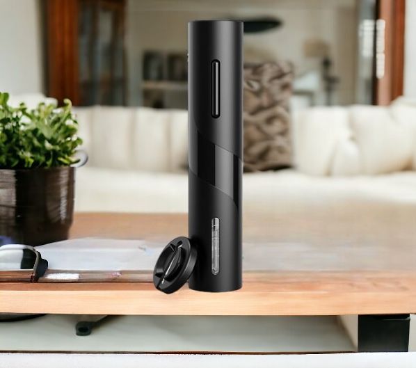 Подарочный набор Альберт / В набор входит плед акриловый Glasgo и винный электрический штопор Прованс в подарочной коробке