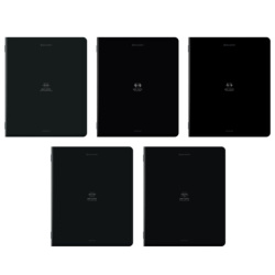 Тетради предметные, КОМПЛЕКТ 5 ПРЕДМЕТОВ, 48 л., SoftTouch, BRAUBERG "РИТМ", 405187