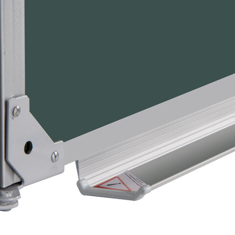 Доска для мела/магнитно-маркерная 3-х элементная 100х150/300 см, 3 поверхности/мел + 2 поверхности/маркер, BS, ТЭ-300К