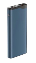 Внешний АКБ QL-20, 20000mAh, blue, OLMIO