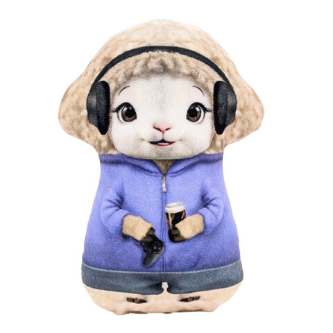Игрушка мягкая "ОВЕЧКА В КОСТЮМЕ", 20 см, ассорти, 6 видов, WOOZOO (ВУЗУ), 667810