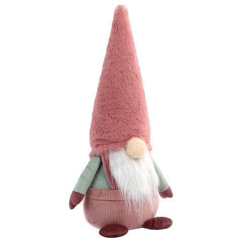 Украшение новогоднее интерьерное 41 см "Задумчивый Гном", полиэстер, ЗОЛОТАЯ СКАЗКА, 592513