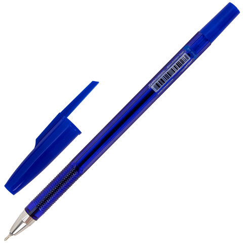 Ручка шариковая BRAUBERG 927 PRO "WRITING 3.0", СИНЯЯ, пишущий узел 0,5 мм, линия письма 0,25 мм, 144337