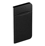 Чехол-книжка универсальный для смартфонов р.XL, 6.5"-7.1", черный