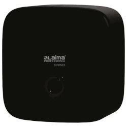 Диспенсер для полотенец LAIMA PROFESSIONAL PREMIUM BLACK (Система H3), V-сложения, черный, ABS-пластик, 609523