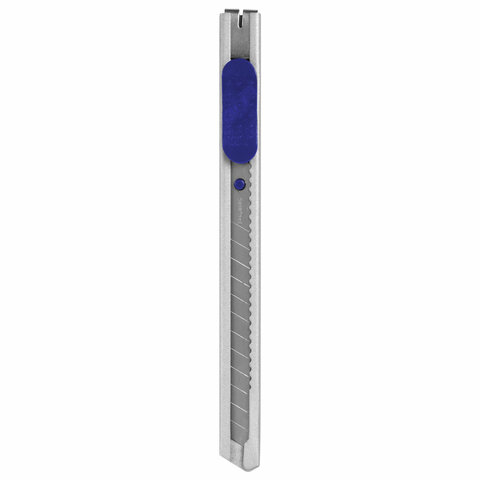 Нож канцелярский 9 мм BRAUBERG "Extra 60" металлический, подвес, 237085