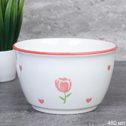 Салатник 480 мл / BD-60 /уп 120/ Супница Тарелка глубокая суповая