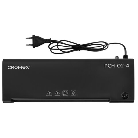 Ламинатор А4, пленки 60-150 мкм, скорость 30 см/мин, 20 пленок В ПОДАРОК!, CROMEX PCH-02-4, 533022