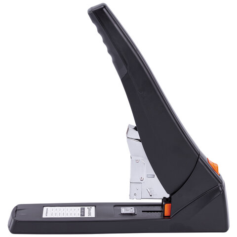 Степлер ЭНЕРГОСБЕРЕГАЮЩИЙ МОЩНЫЙ №23/6-23/23 BRAUBERG "Easy Press", до 200 листов БЕЗ УСИЛИЙ, 273957