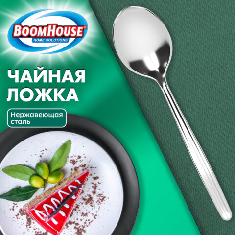 Ложка чайная CLASSIC, 1 шт, нержавеющая сталь, серебристая, BOOMHOUSE (БУМХАУС), 702289