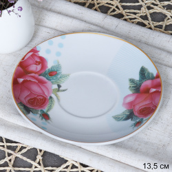 Блюдце 220 мл / PV-6398 /уп 8/