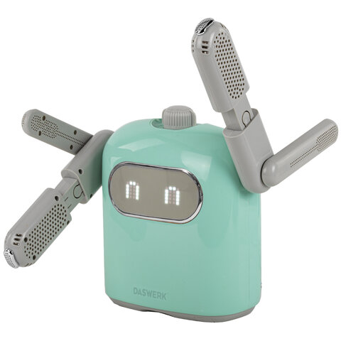 Сушилка для обуви, варежек, перчаток, складная, с подсветкой и таймером, 150 Вт, DASWERK SUPER SD11, 456788