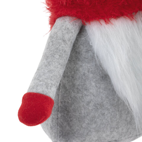 Украшение новогоднее интерьерное 70 см "Гном Ворчун", телескопические ножки, полиэстер, ЗОЛОТАЯ СКАЗКА, 592522