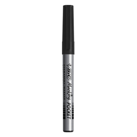 Маркер перманентный BIC "Marking Fine ECOlutions", ЧЕРНЫЙ, круглый наконечник 1,1 мм, 8209022