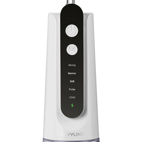 Ирригатор для полости рта REVYLINE RL 670, емкость резервуара 0,27 л, 2 насадки, белый, 9101