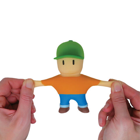 Фигурка-антистресс тянучка STUMBLE GUYS, блистер, ассорти 6 видов