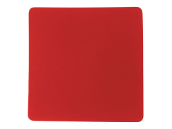 Патч «Квадрат», soft-touch, Цвет красный