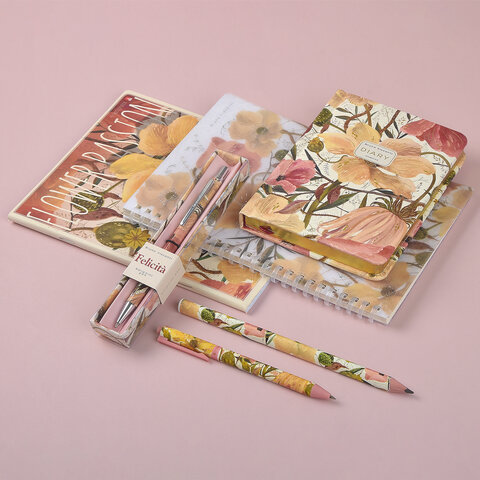 Ручка шариковая автоматическая BRUNO VISCONTI "ArtClick", СИНЯЯ, Flora.Bloom, ассорти, 0,5 мм, 20-0374/02