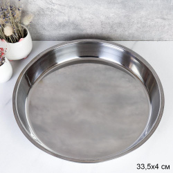 Блюдо 34 см металл h-4см 78-310 /уп 100/ 0.274