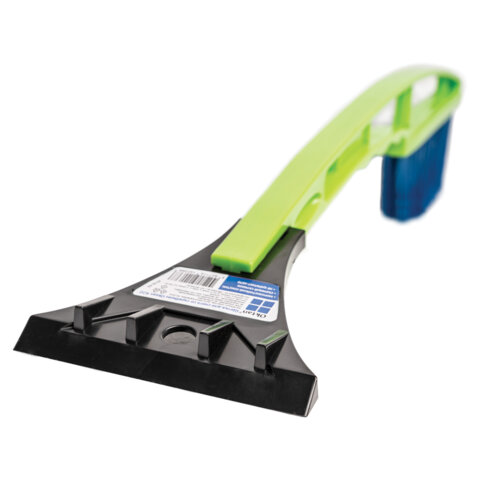 Щетка со скребком для снега автомобильная, мягкая щетина, 42см, Oktan, А3-01-02