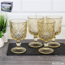 Бокал 4 штуки 320 мл Timeless / 484-709 /уп 4/