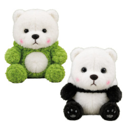 Игрушка мягкая "Мишка в костюмчике", 23 см, ассорти 2 дизайна, WOOZOO (ВУЗУ), 666779