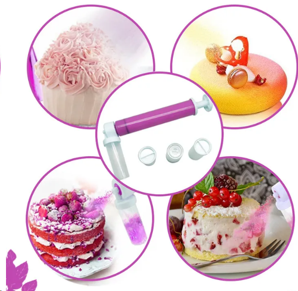 Аэрограф кондитерский / ML-PFQ /уп72/ ПРОМО АКЦИЯ