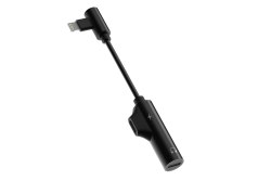 Адаптер аудио DUAL Lightning (аудио+зарядка), OLMIO