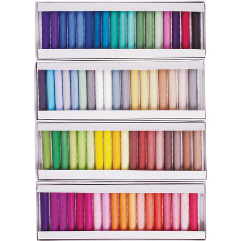 Пастель сухая художественная BRAUBERG ART DEBUT, 72 цвета, круглое сечение, 181463