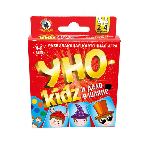 Игра настольная УНО "И ДЕЛО В ШЛЯПЕ", АССОРТИ, РУССКИЙ СТИЛЬ