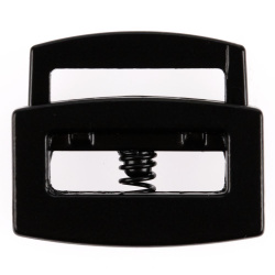 Фиксатор для шнура Latch, черный, 1,3х1,8х0,3 см