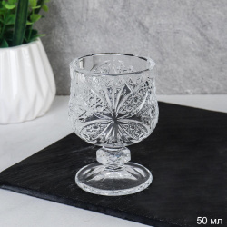 Рюмка 50 мл / HD-734 / Бабочка/ ШТУЧНО