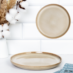 Блюдо для сервировки 260 мм / 88011-10,5 /уп 6/12/ Глазурованное реактивное покрытие / 746224