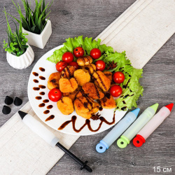 Карандаш для декорирования блюд 15 см / SH-1525 /уп 500 /