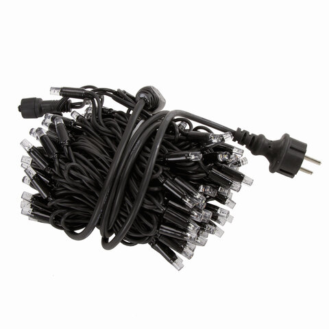 Электрогирлянда-нить уличная "Heavy Rain" 10 м, 100 LED, теплый белый, 220 V, ЗОЛОТАЯ СКАЗКА, 591295