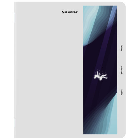 Тетради ДЭК А5 48 л. КОМПЛЕКТ 5 шт. BRAUBERG скоба, клетка, матовая ламинация, ENDLESS, 404952
