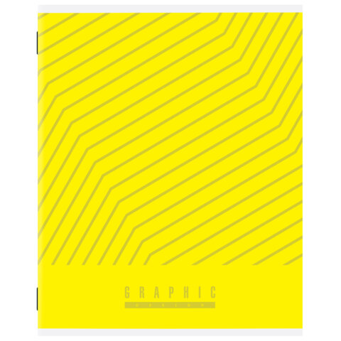 Тетрадь А5, 48 л., STAFF, скоба, линия, офсет №2 ЭКОНОМ, обложка картон, ЯРКАЯ, 405628