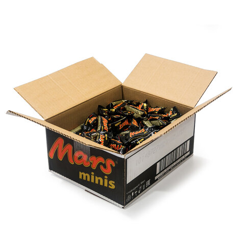 Батончики мини MARS "Minis" шоколадные, 2,7 кг