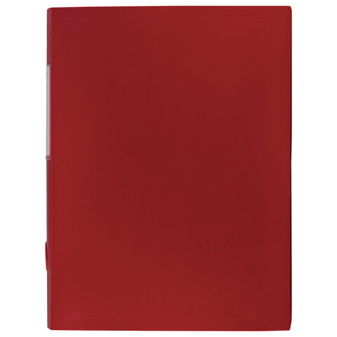 Короб архивный (330х245 мм), 70 мм, пластик, разборный, до 750 листов, красный, 0,7 мм, STAFF, 237276