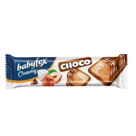 Батончик вафельный BABYFOX "Creamy Choco" 23 г, РВК656