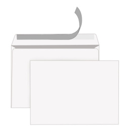 Конверты С4 (229х324 мм), отрывная лента, 80 г/м2, КОМПЛЕКТ 50 шт., внутренняя запечатка, STAFF, 118668