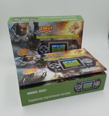 Карманная портативная игровая приставка, mod.8661