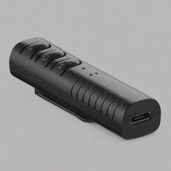 Bluetooth ресивер, BT 5.0, 90 мАч, Цвет черный