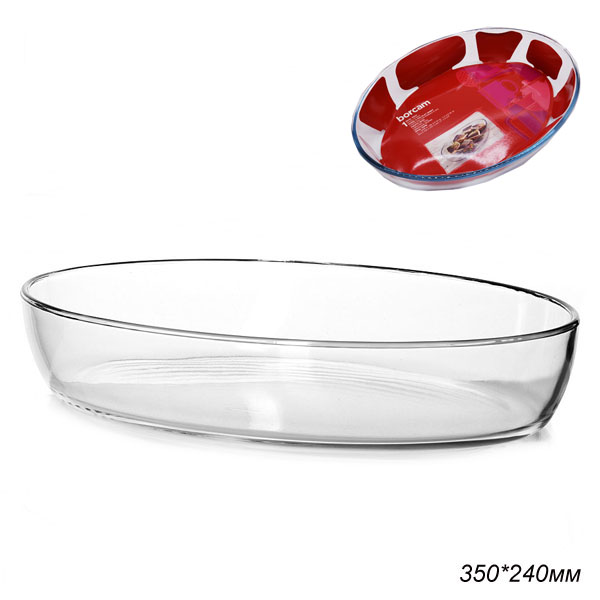 Форма для запекания 3,2 л,350х240 мм АКЦИЯ / 59074 /уп 6/ овальная