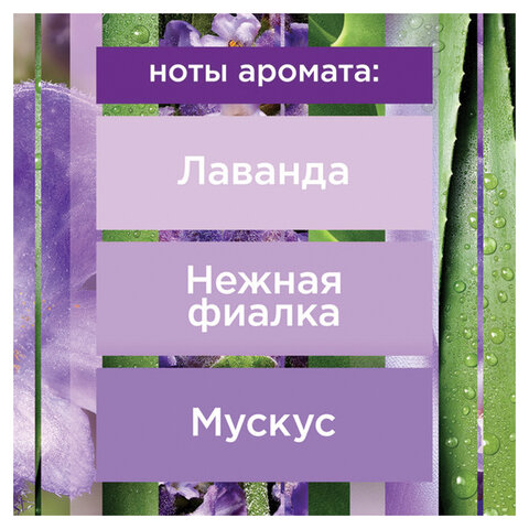 Сменный баллон 269 мл, GLADE "Безмятежная лаванда и алоэ" для автоматических освежителей, 864986