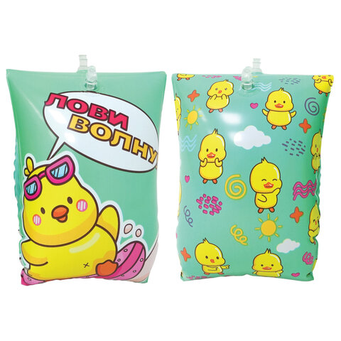 Нарукавники надувные для плавания, 23х15 см, от 3 лет, АССОРТИ, 7 видов, PLAYMARKET