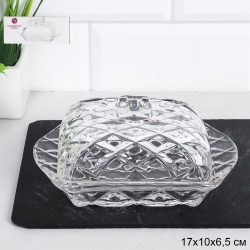 Масленка Ромб 17х10,5х8,5 см / TB020R /уп 24/