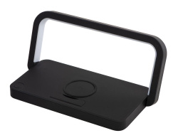 Беспроводная зарядка с лампой и подставкой «Robo», 10 Вт, Цвет черный